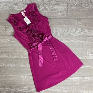 NWT Heart Soul Fuchsia Sleeveless Dress
